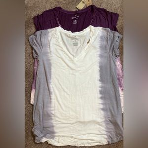 2 NEW American Eagle XS Soft & Sexy V-Neck Favorite T-Shirts